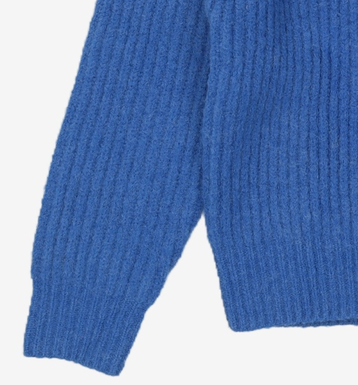 마리떼 프랑소와 저버(MARITHÉ + FRANҪOIS GIRBAUD) MOHAIR COLLAR CARDIGAN blue L