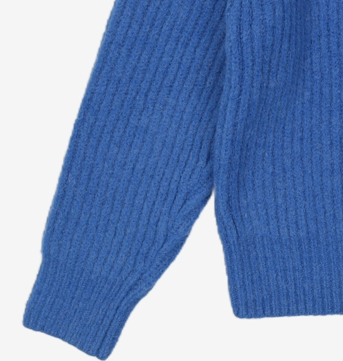 마리떼 프랑소와 저버(MARITHÉ + FRANҪOIS GIRBAUD) MOHAIR COLLAR CARDIGAN blue L