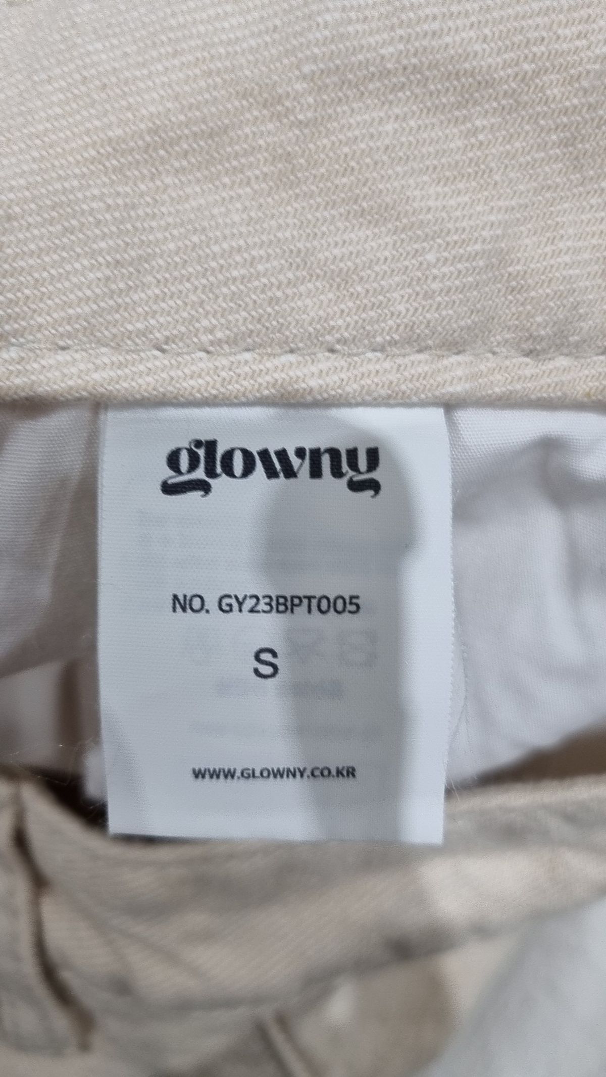 글로니(GLOWNY) 청/데님 팬츠 S