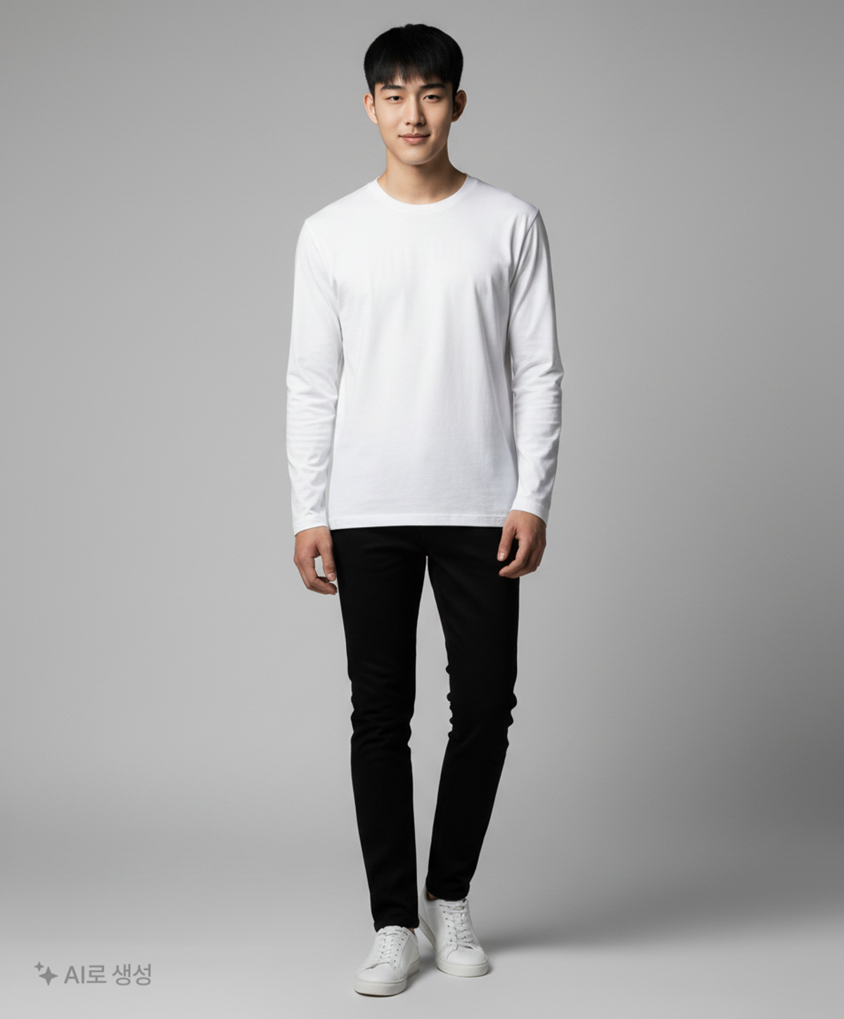 무신사 스탠다드(MUSINSA STANDARD) 긴소매 티셔츠 L