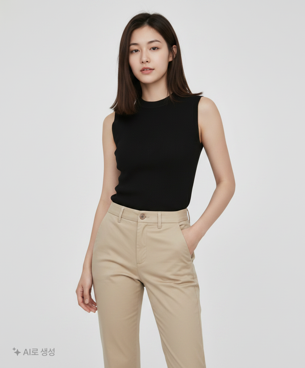 유니클로(UNIQLO) 코튼 팬츠 91