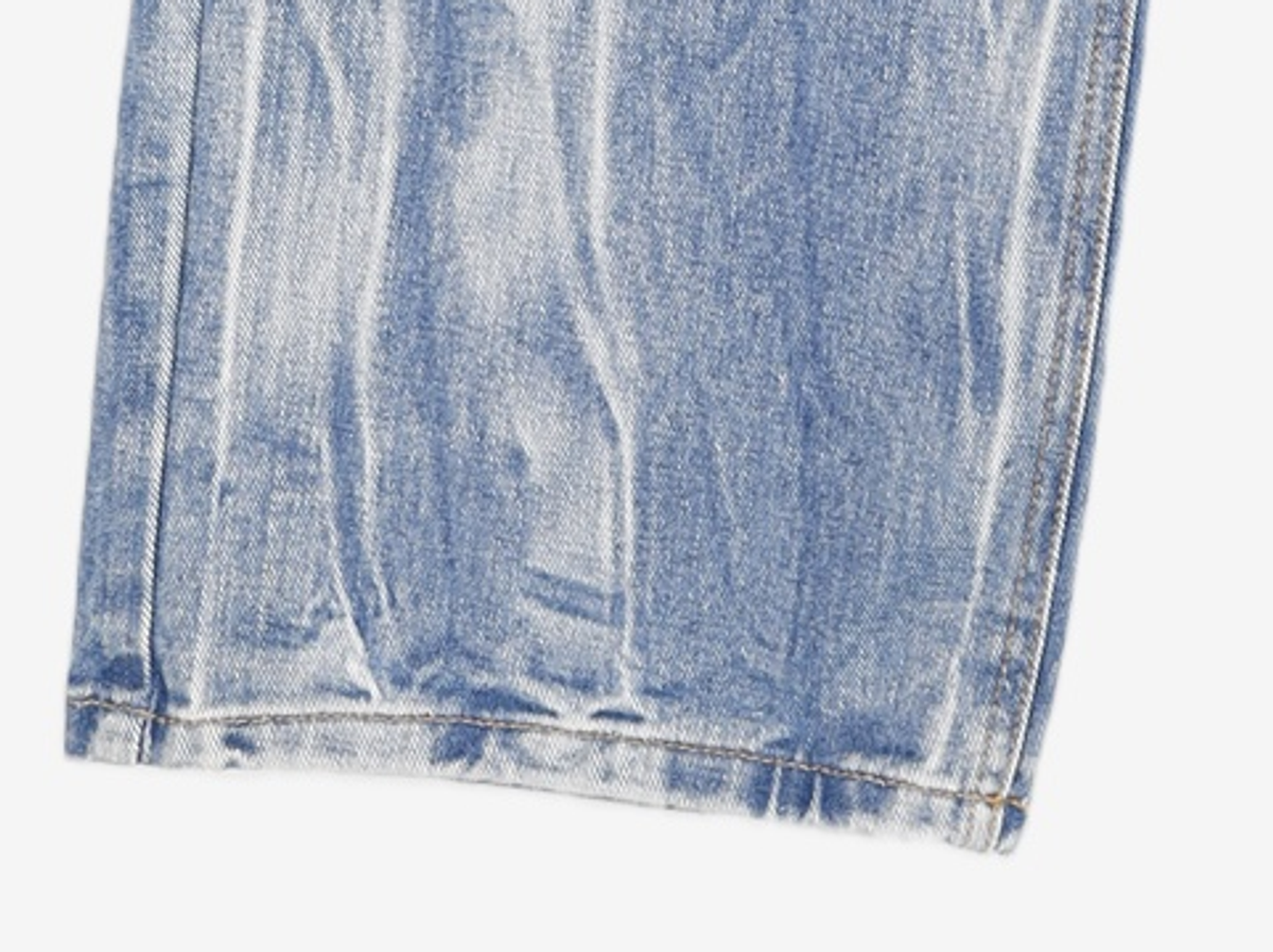 데케트(DECET) Mid Rise Wide Jeans DCPT027BlueCenter 32