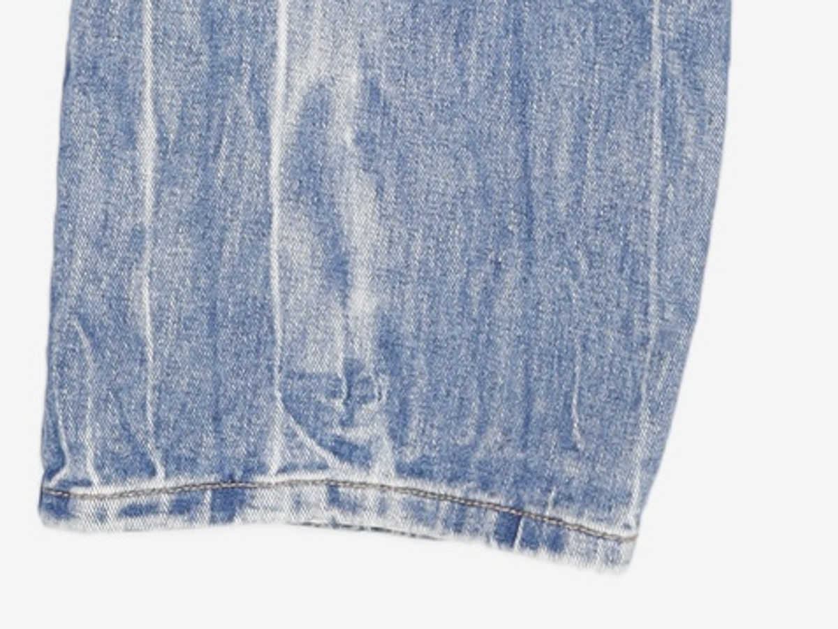 데케트(DECET) Mid Rise Wide Jeans DCPT027BlueCenter 32