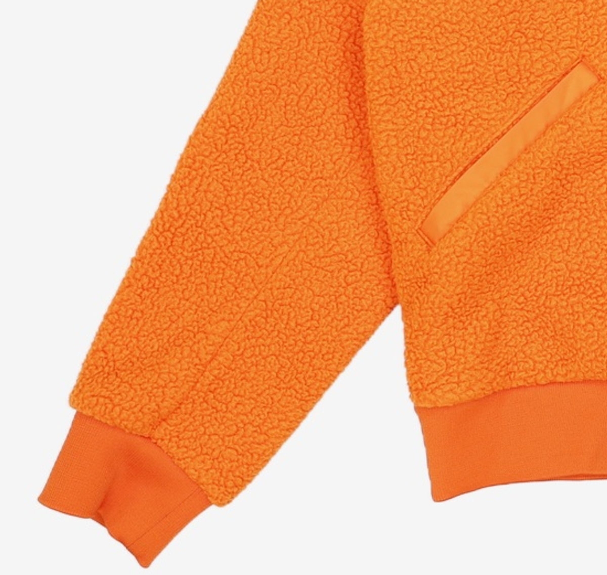 나이키(NIKE) 스포츠웨어 클럽 하이파일 플리스 코치 재킷 M - 캠프파이어 오렌지:화이트 / HV1430-893 M