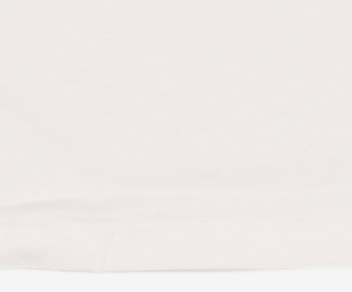 페이헤이(FEIHEI) FEIHEI LOGO CROP T-SHIRT WHITE S