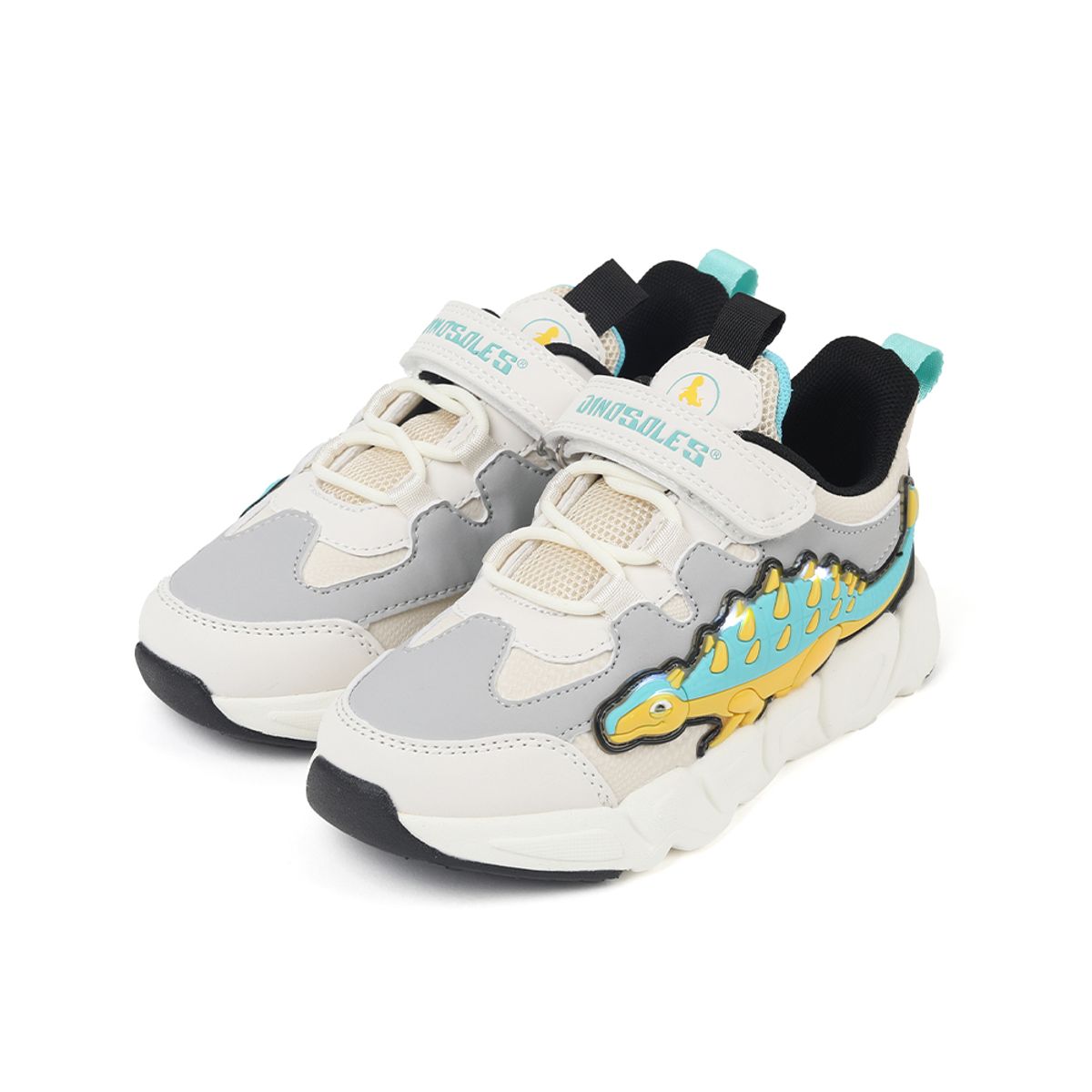 다이노솔즈(DINOSOLES) 안킬로 디펜더 그레이