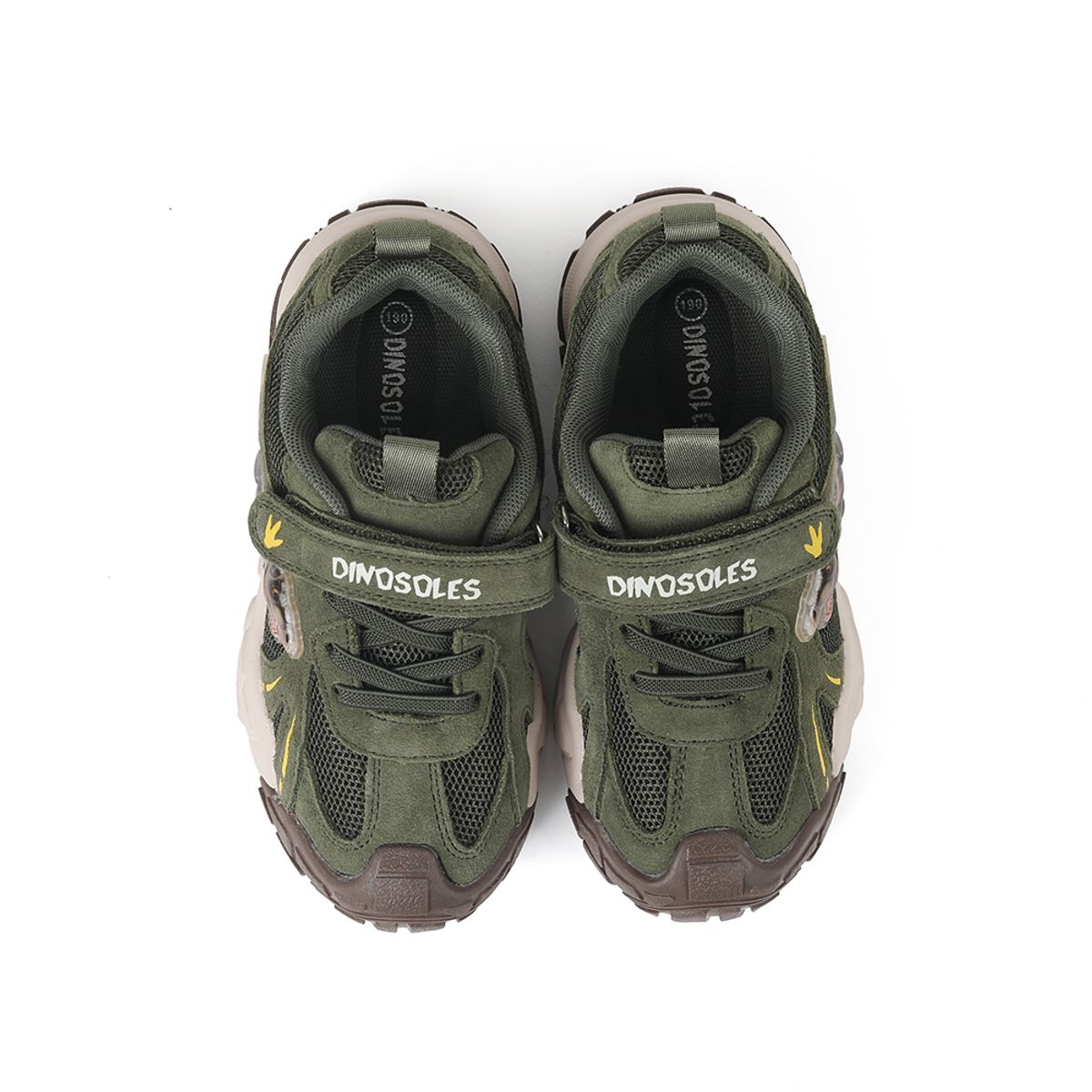 다이노솔즈(DINOSOLES) 티렉스 레인저 키즈 올리브