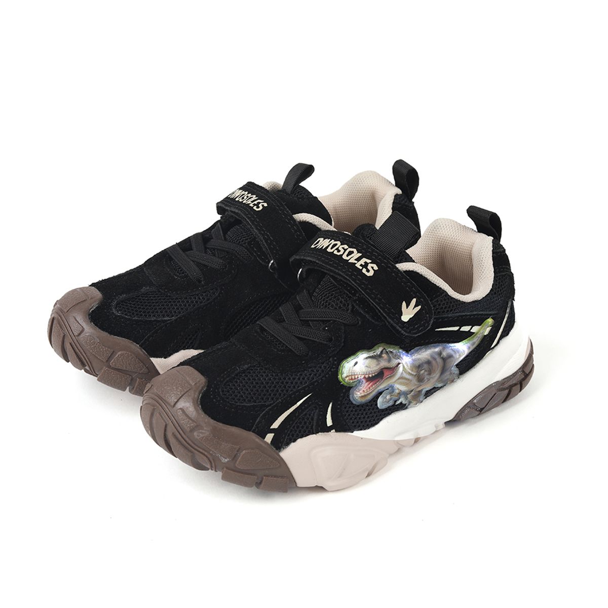 다이노솔즈(DINOSOLES) 티렉스 레인저 키즈 블랙