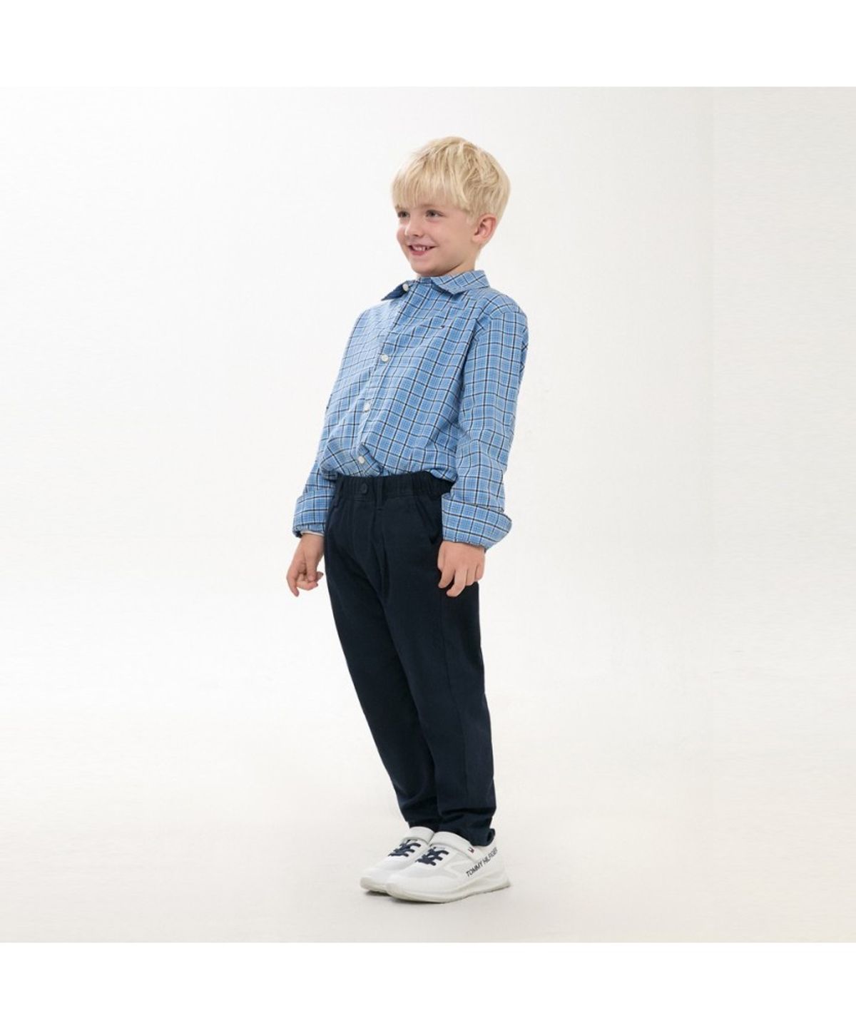 타미힐피거 키즈(TOMMY HILFIGER KIDS) 에센셜 밴딩 치노 팬츠