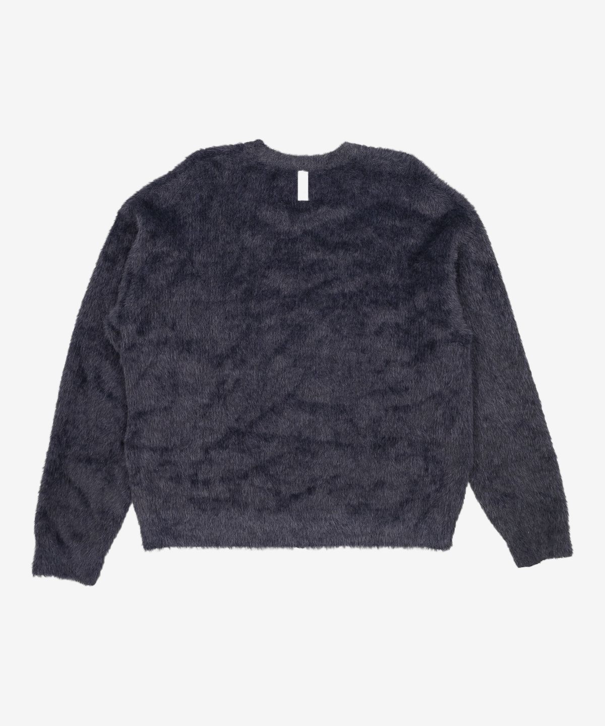 노매뉴얼(NOMANUAL) CROPPED HAIRY KNIT - DUSK 95