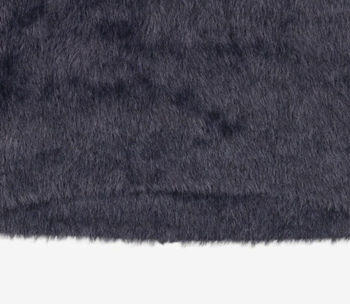 노매뉴얼(NOMANUAL) CROPPED HAIRY KNIT - DUSK 95