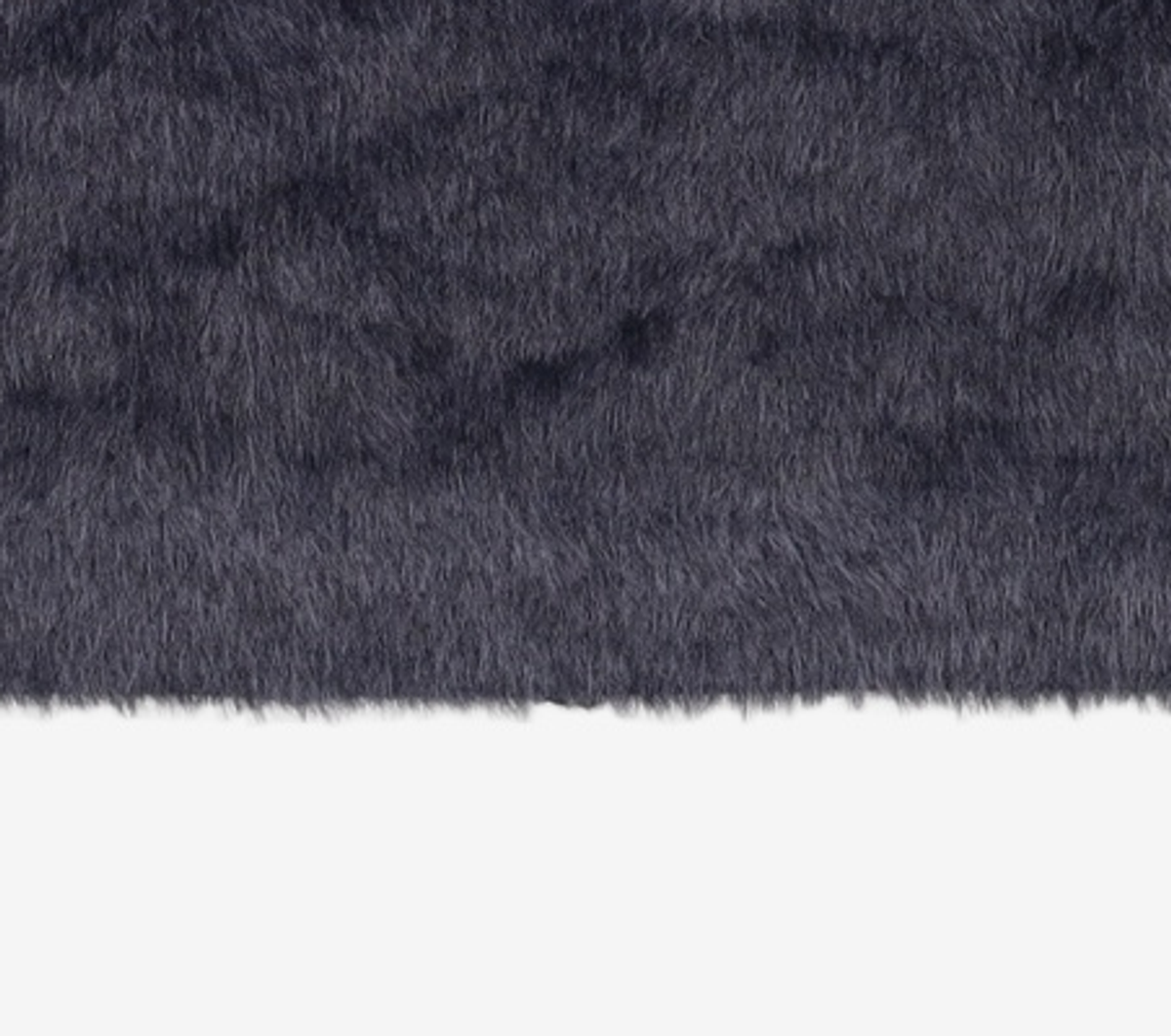 노매뉴얼(NOMANUAL) CROPPED HAIRY KNIT - DUSK 95