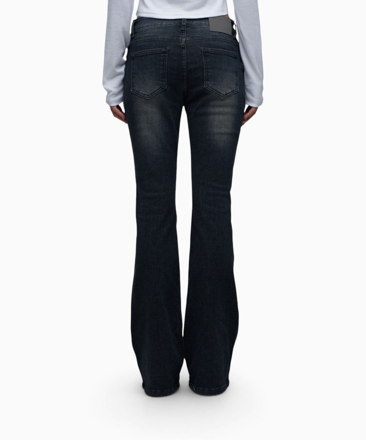 시너진(SYNERJYN) 101 CAT WASHING LOW-RISE JEANS BLUE BLACK