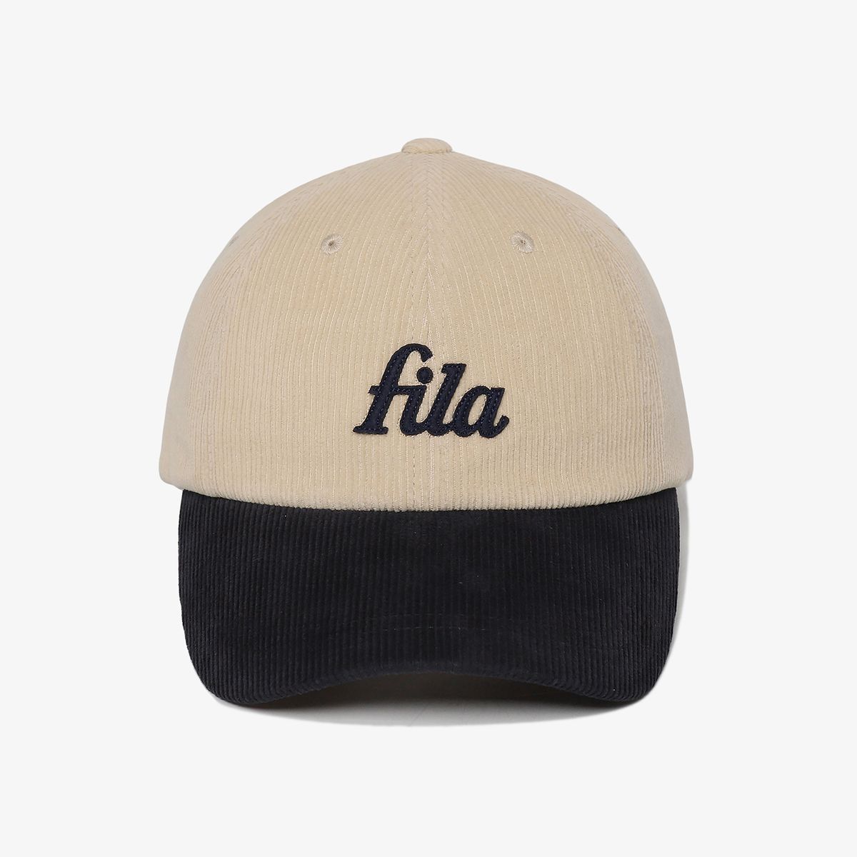 휠라(FILA) 코듀로이 베이직 로고 볼캡(FS264CP01X004260)