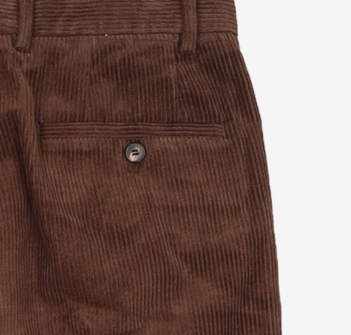 티엔지티(TNGT) Corduroy Semi Wide Pants (Brown) TNPA5F107W2 78