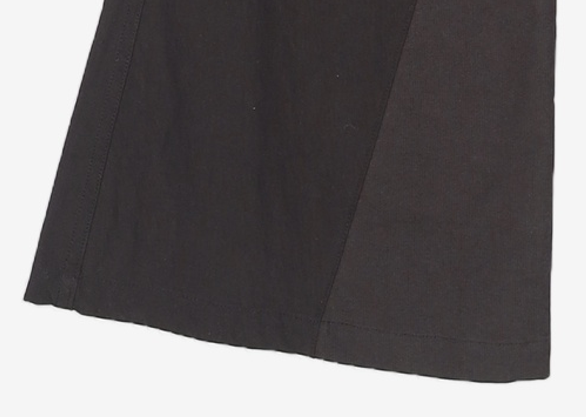 미세키서울(MISEKI SEOUL) Cotton shirring bootscut pants BLACK 3