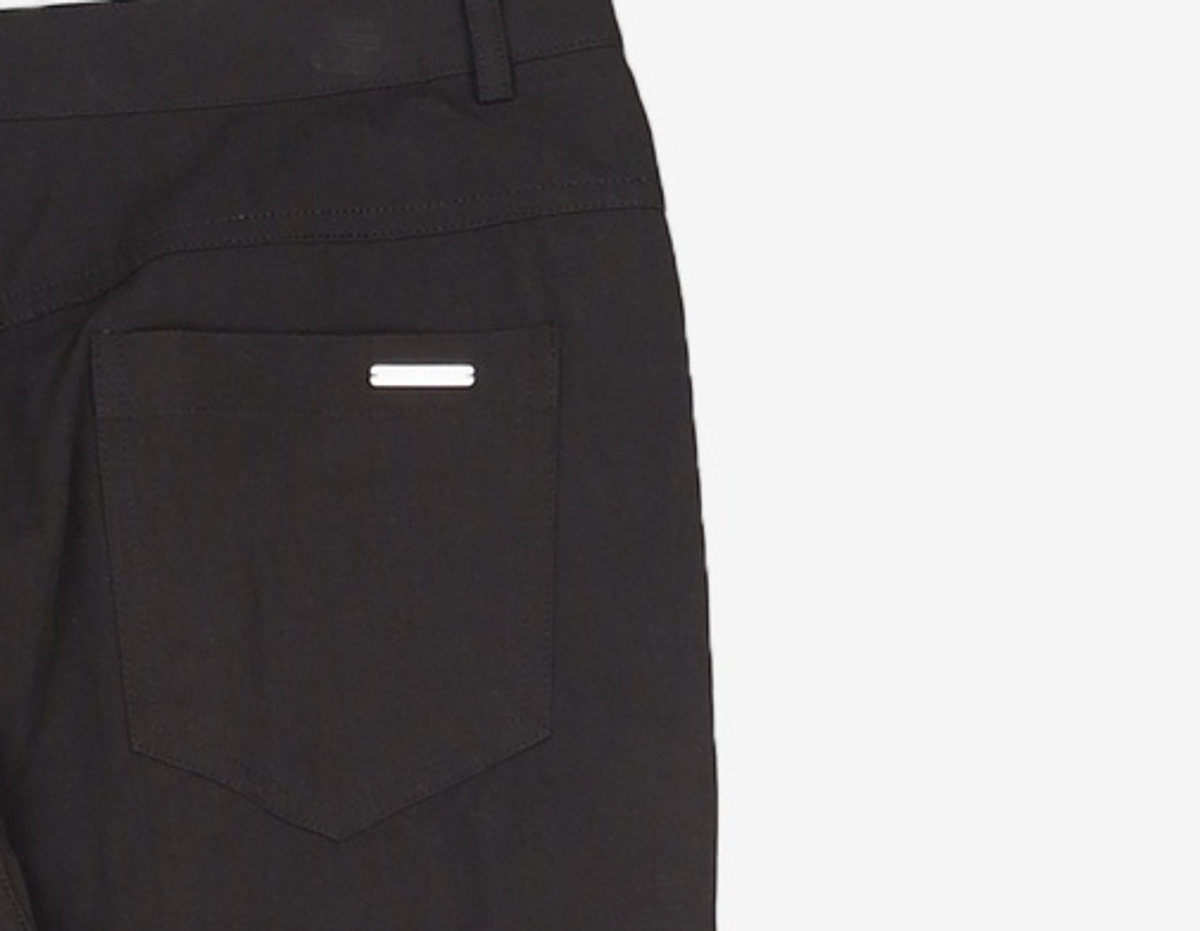 미세키서울(MISEKI SEOUL) Cotton shirring bootscut pants BLACK 3