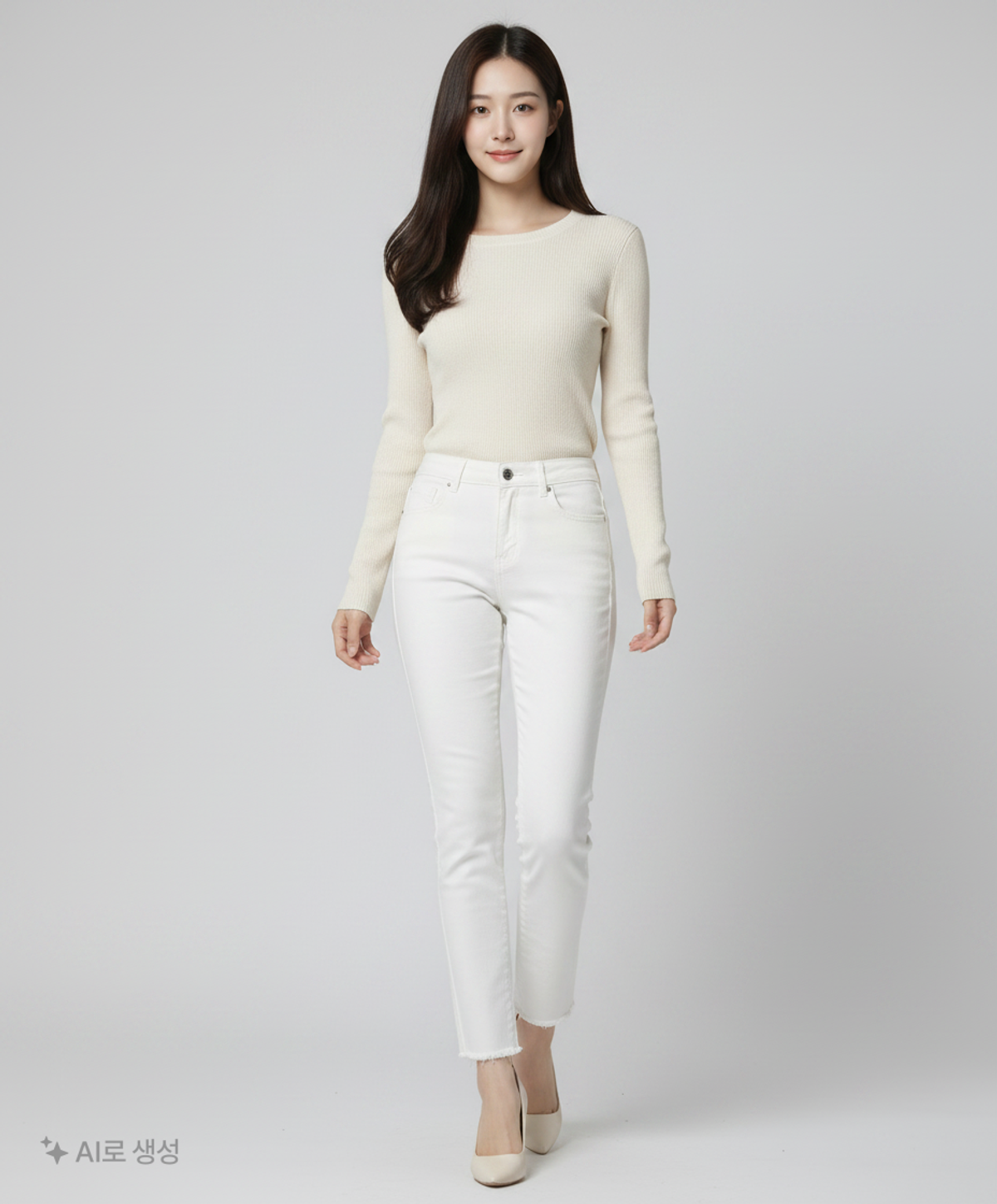 흄(HUM) 청/데님 팬츠 26