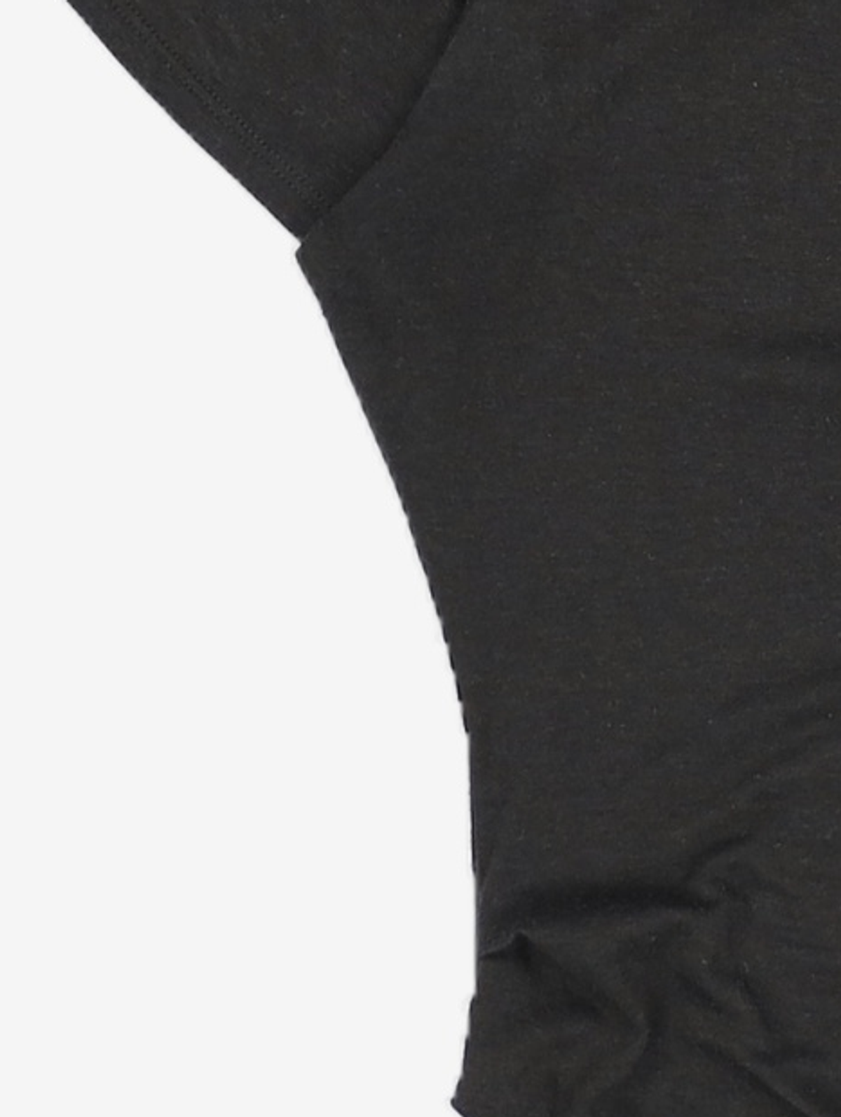 트리밍버드(TREEMINGBIRD) Twisted Overlay Off-Shoulder Top [ Black ] 2