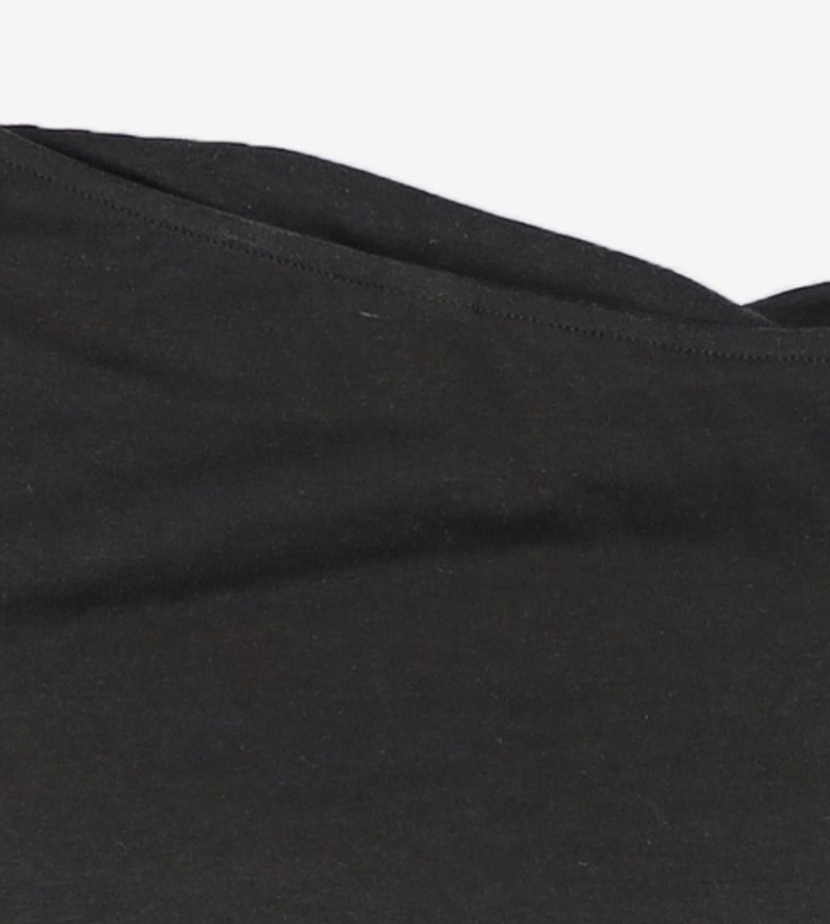 트리밍버드(TREEMINGBIRD) Twisted Overlay Off-Shoulder Top [ Black ] 2