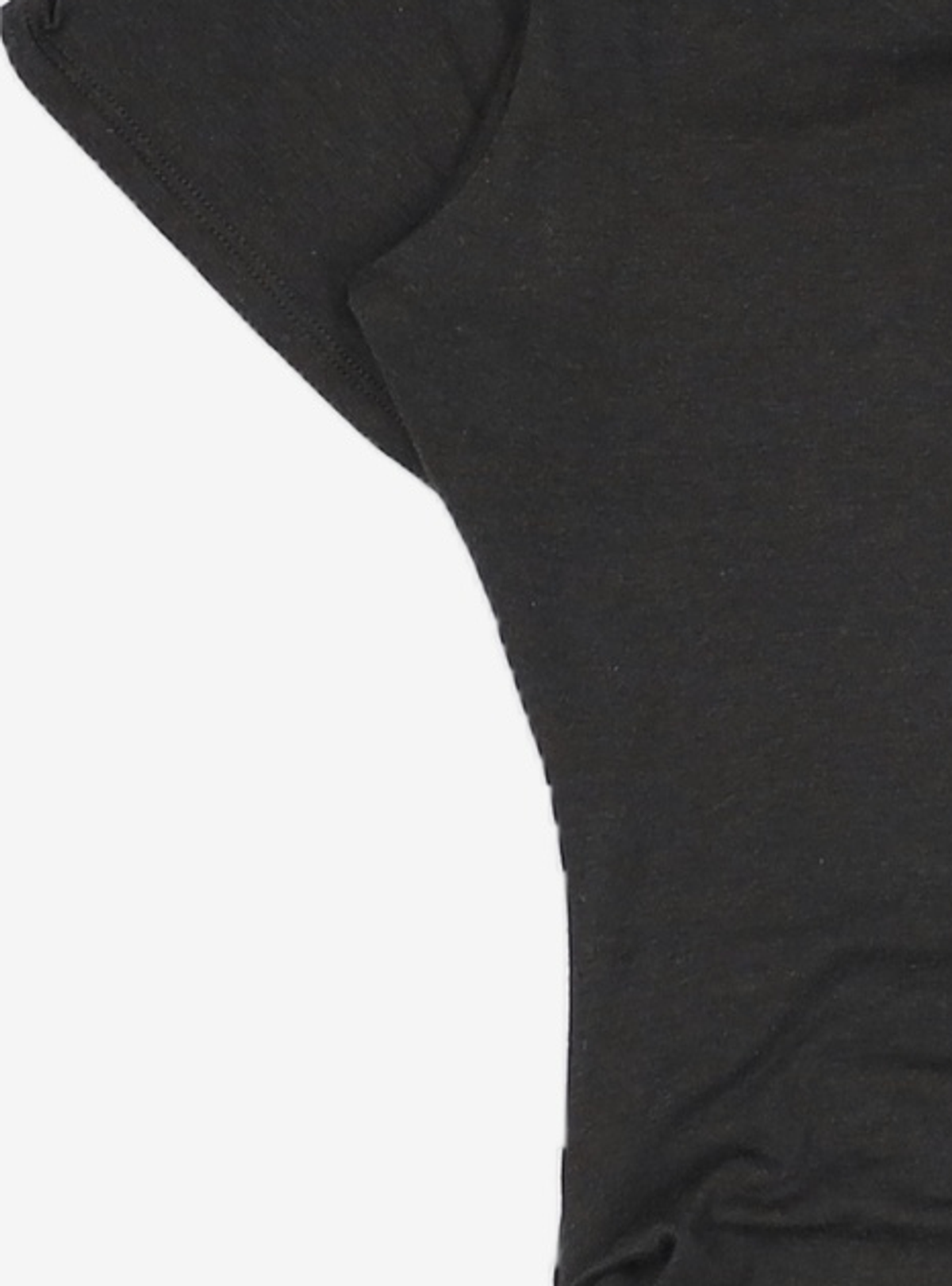 트리밍버드(TREEMINGBIRD) Twisted Overlay Off-Shoulder Top [ Black ] 2