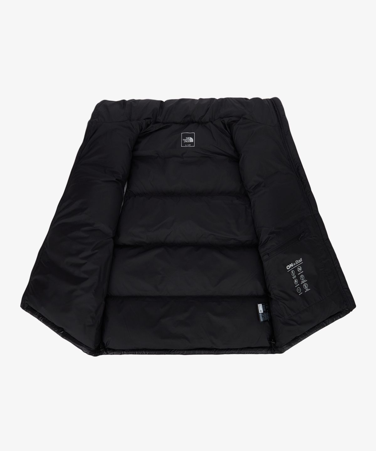 노스페이스(THE NORTH FACE) NV3NS70A 남성 눕시 온볼 베스트 BLACK
