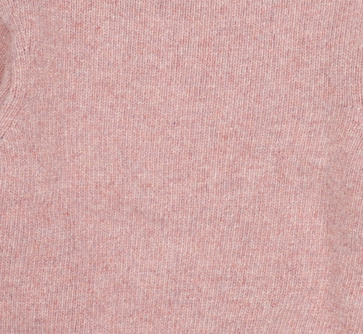 오헤시오(OHESHIO) shetland wool beads round pull-over knitted (Pink) XL