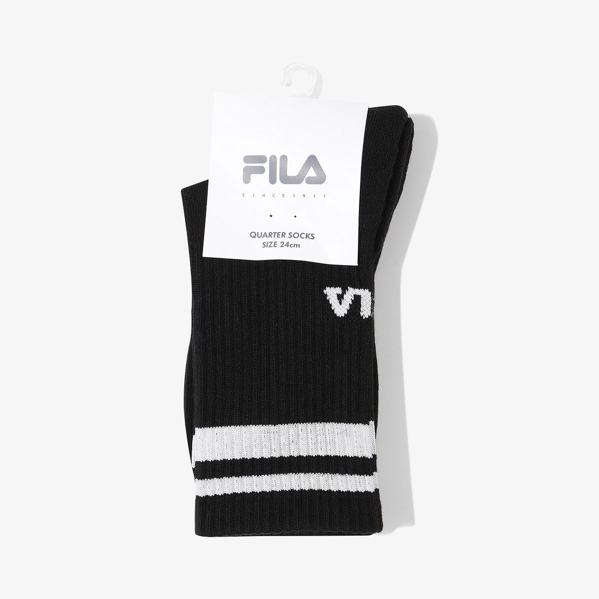휠라(FILA) 유니 스트라이프 크루삭스(FS263SC02X001001)