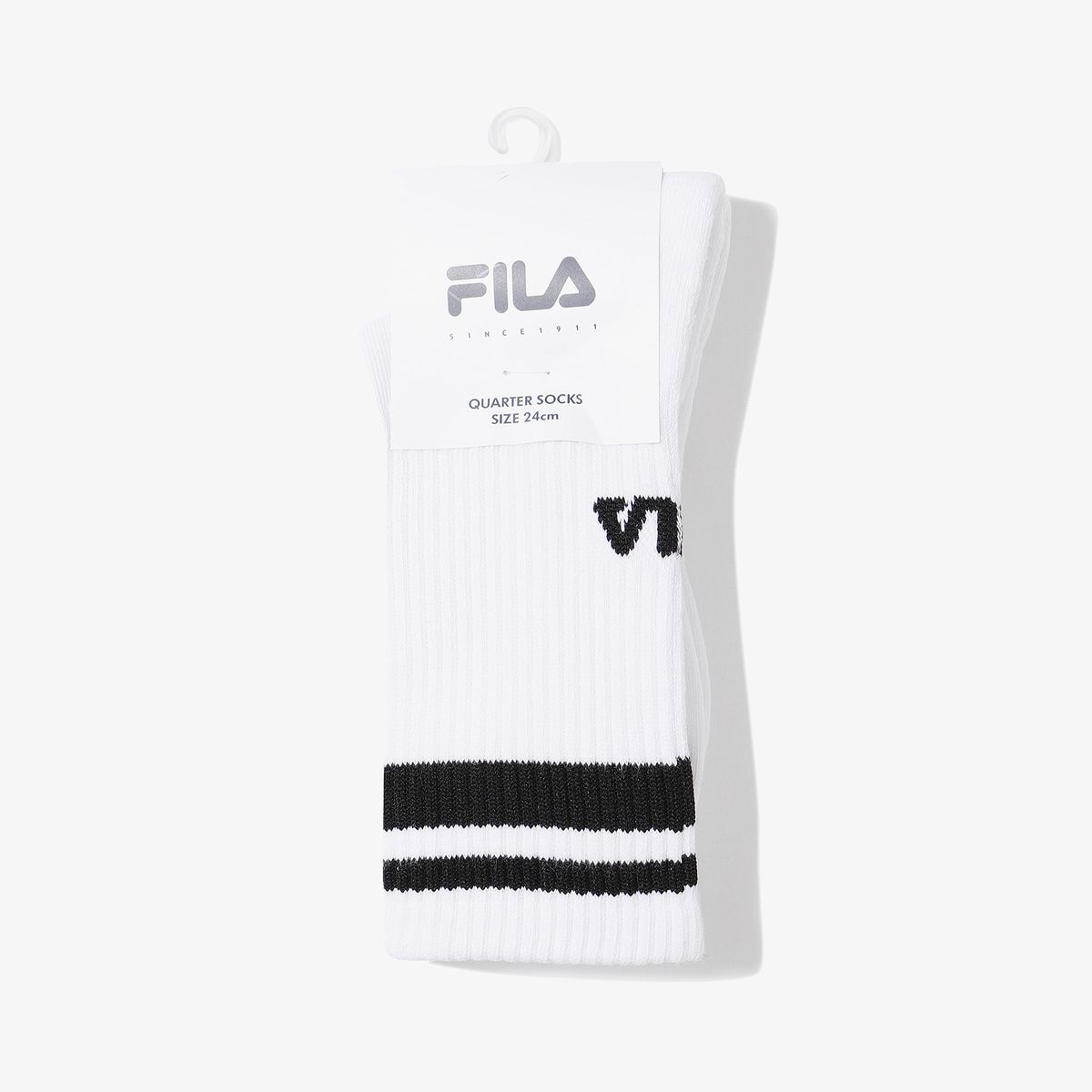 휠라(FILA) 유니 스트라이프 크루삭스(FS263SC02X001191)