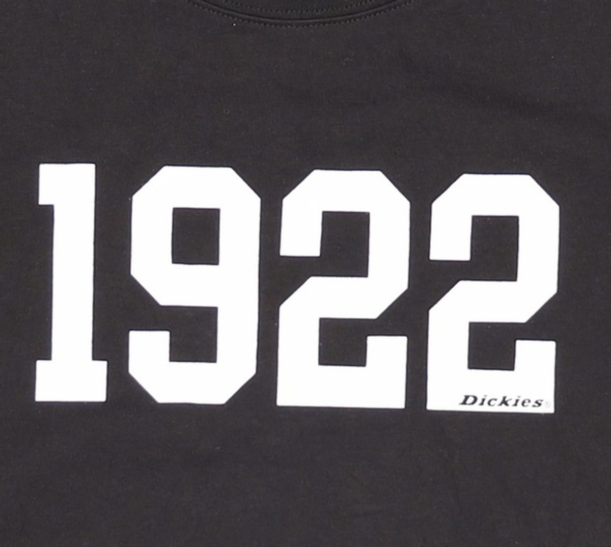 디키즈(DICKIES) 1922 크롭 티셔츠 Black S