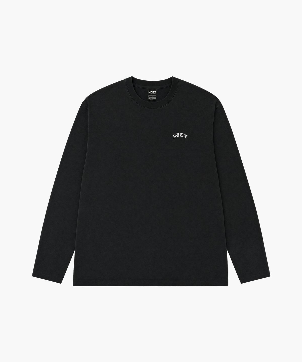 에이치덱스(HDEX) 내추럴 바디핏 롱 슬리브 (Black)