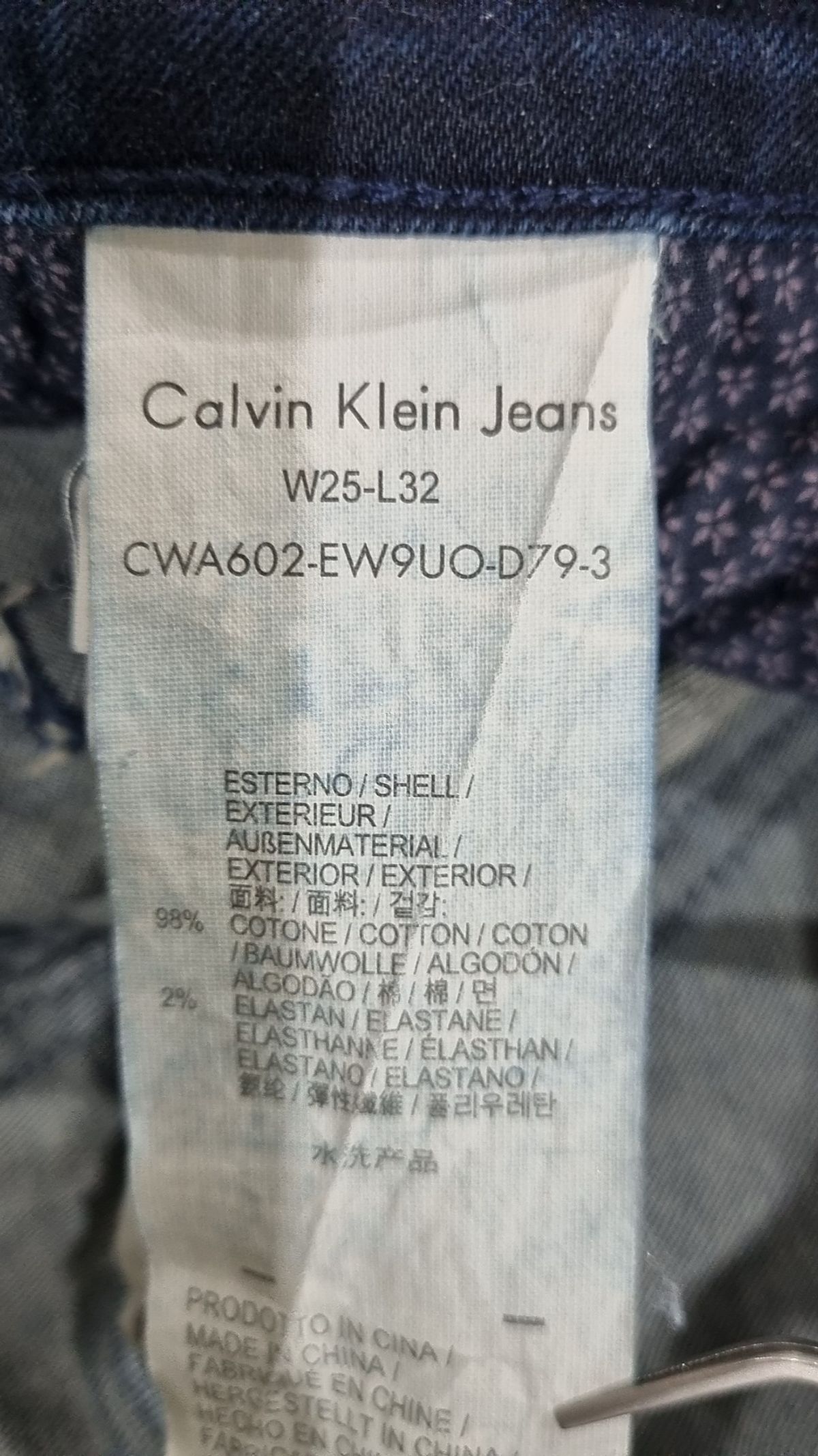 캘빈클라인 진(CALVIN KLEIN JEANS) 청/데님 팬츠 25