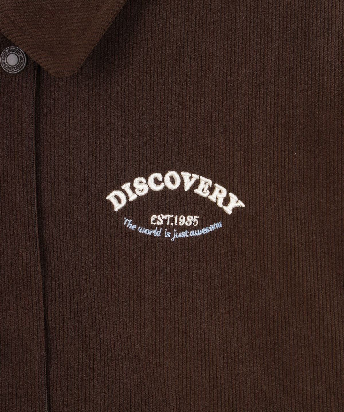 디스커버리 키즈(DISCOVERY KIDS) 여아 코듀로이 패디드 자켓 (D/BROWN)