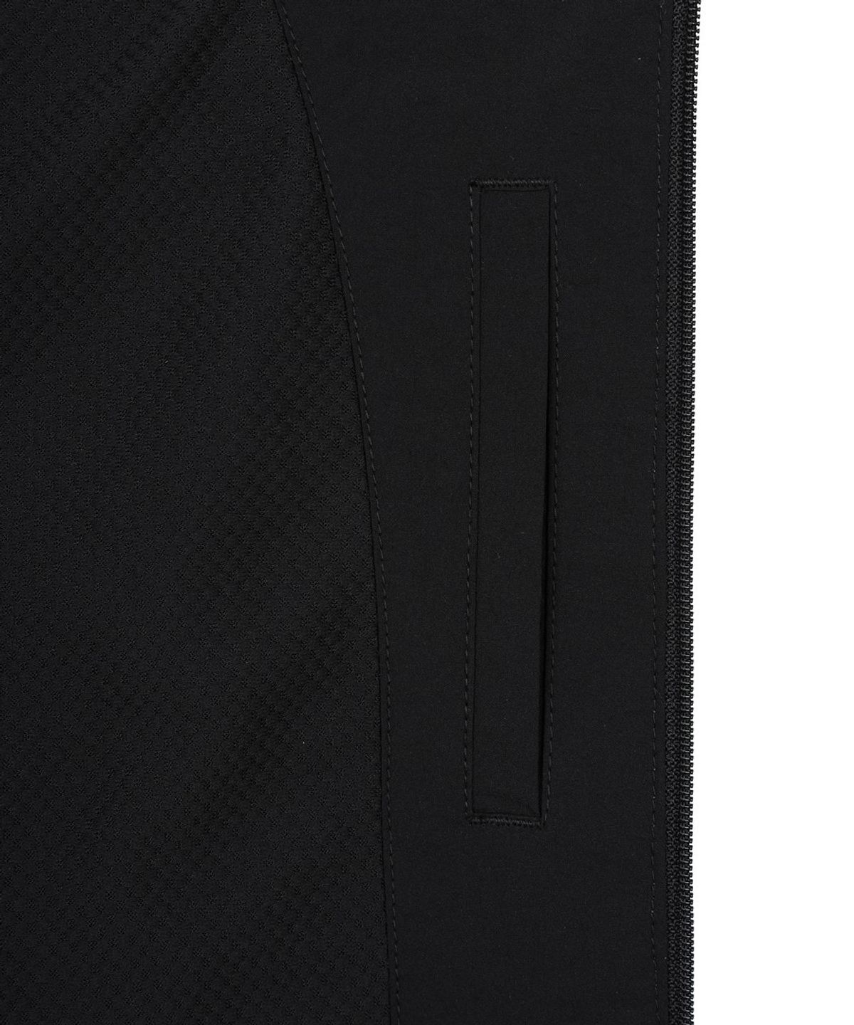 디스커버리 키즈(DISCOVERY KIDS) 키즈 스티치 우븐 바람막이 (BLACK)