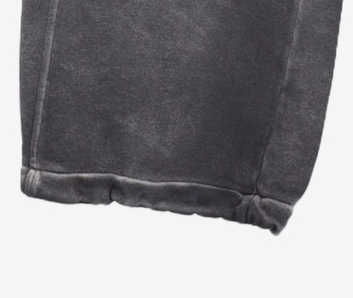 네이비 카운티(NAVY COUNTY) Sulfur Dyed String Pants [Charcoal] FREE