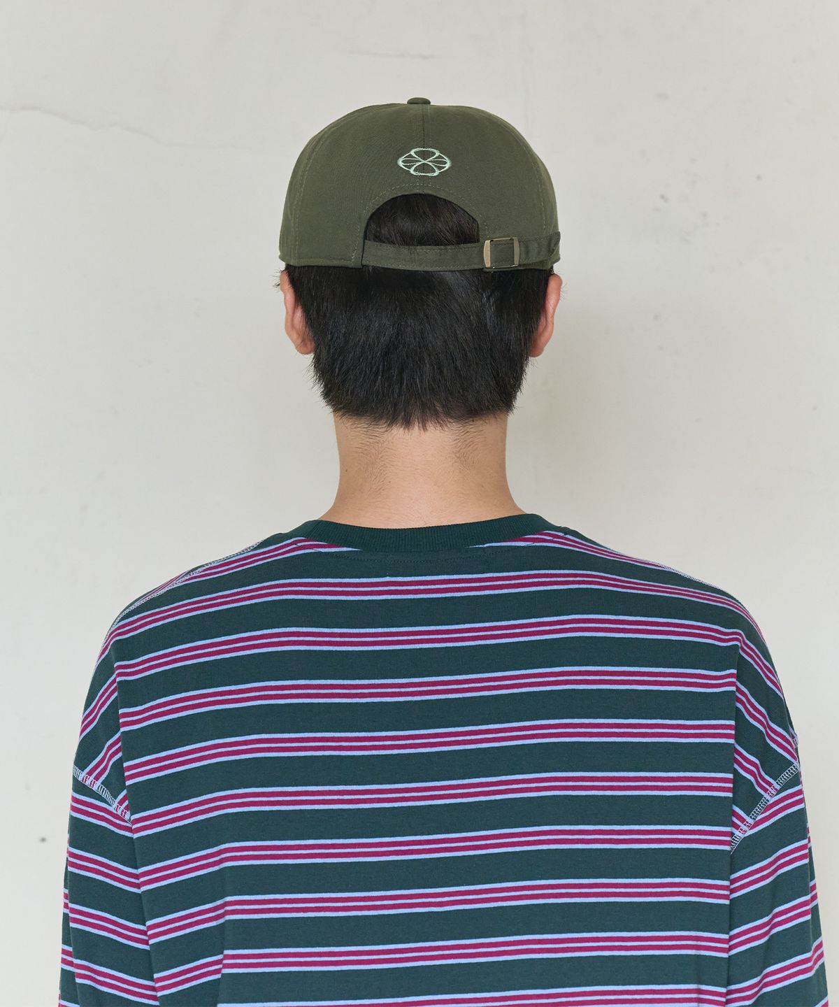 논타입(NONTYPE) ARCHIVE MESSAGE WASHED CAP (KHAKI)