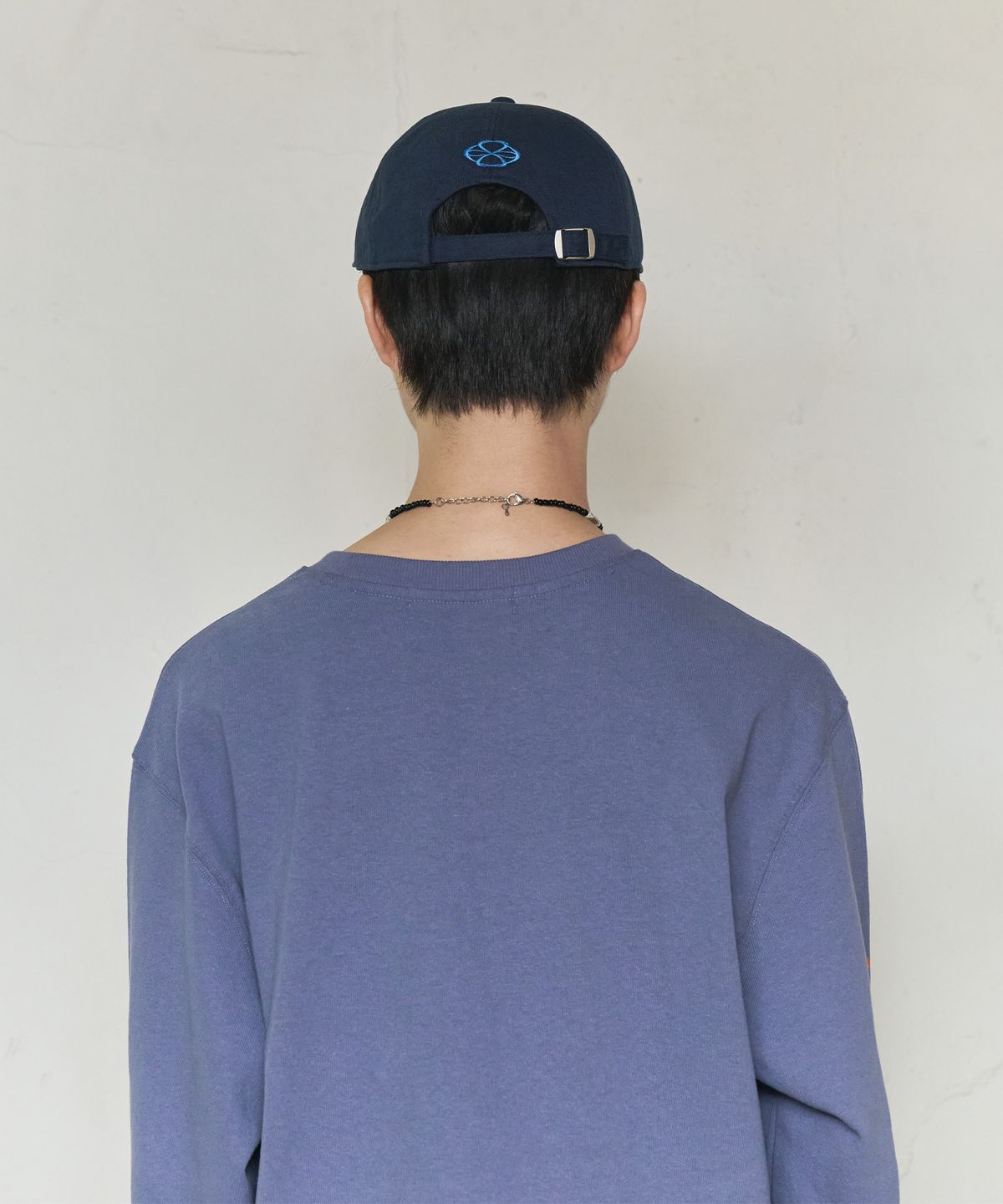 논타입(NONTYPE) ARCHIVE MESSAGE WASHED CAP (NAVY)
