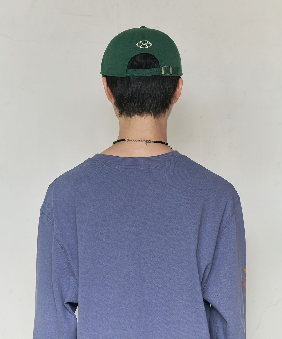 논타입(NONTYPE) ARCHIVE MESSAGE WASHED CAP (GREEN)