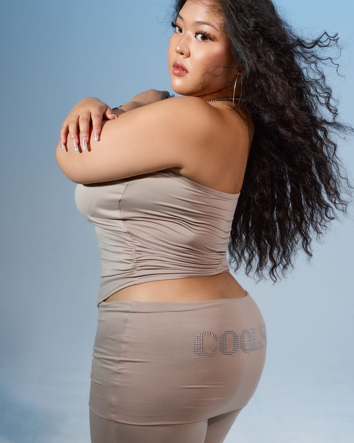 쿨시스(COOLSIS) CS +7℃ SHIRRING TUBE TOP-075 (BEIGE)
