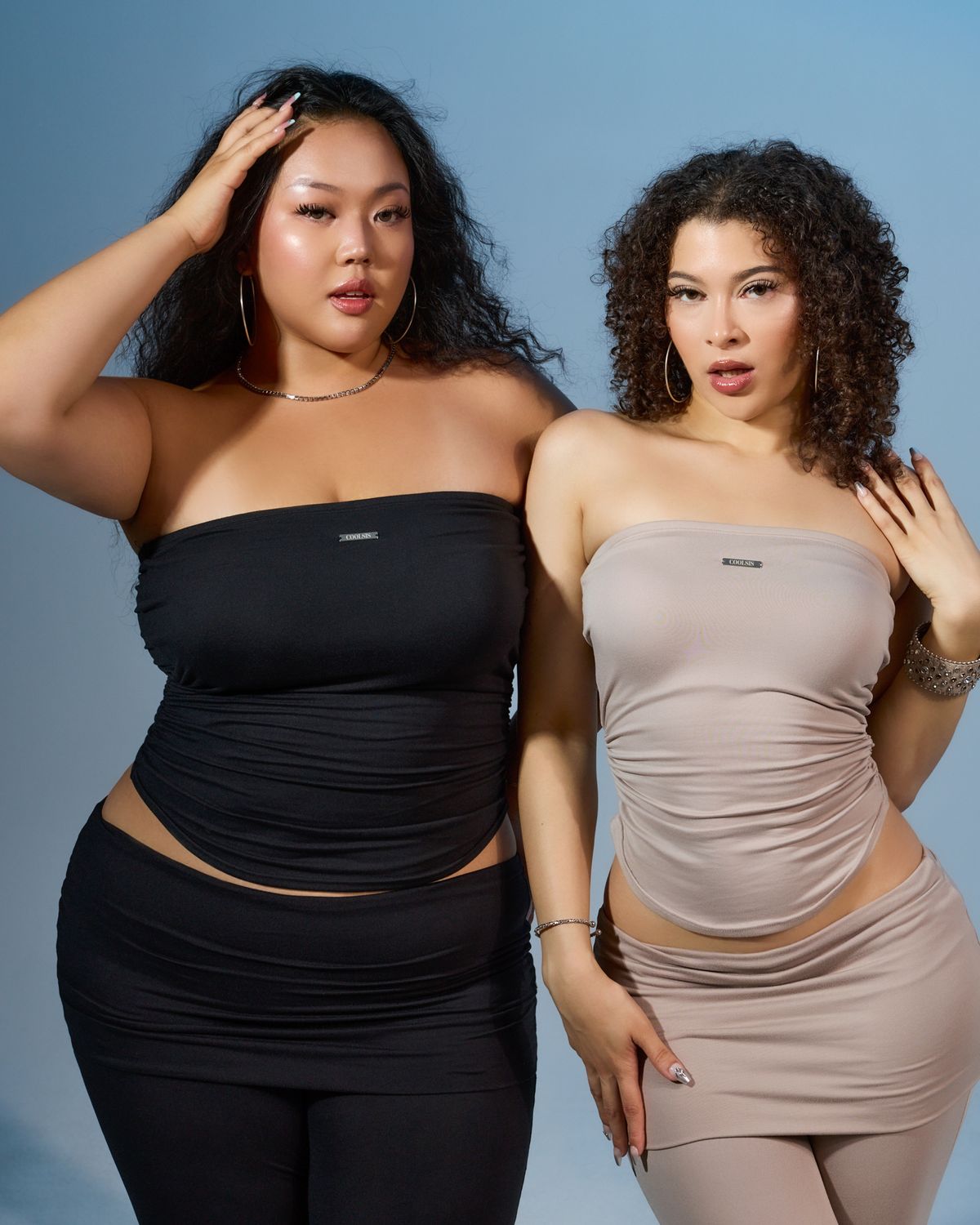쿨시스(COOLSIS) CS +7℃ SHIRRING TUBE TOP-075 (BEIGE)