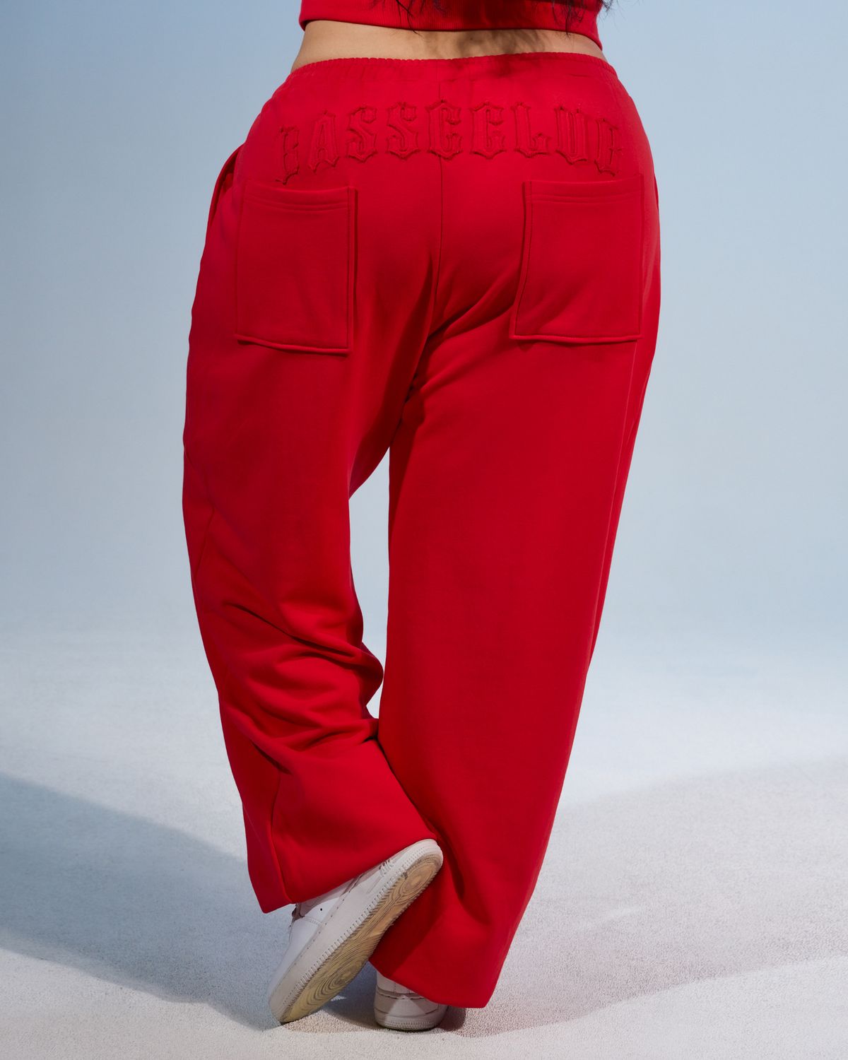 쿨시스(COOLSIS) CS BASSC WIDE JOGGER PANTS-076 (RED)