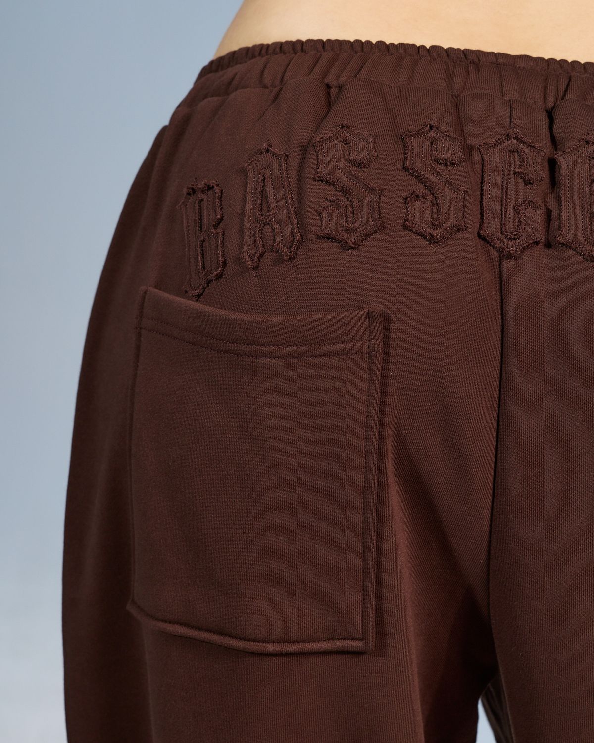 쿨시스(COOLSIS) CS BASSC WIDE JOGGER PANTS-076 (BROWN)