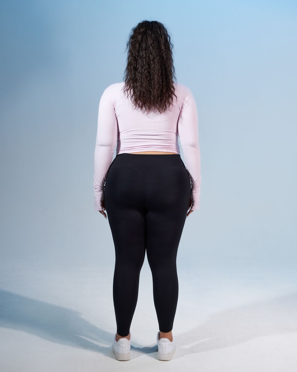 쿨시스(COOLSIS) CS CURVE SKINNY LEGGINGS (BLACK)