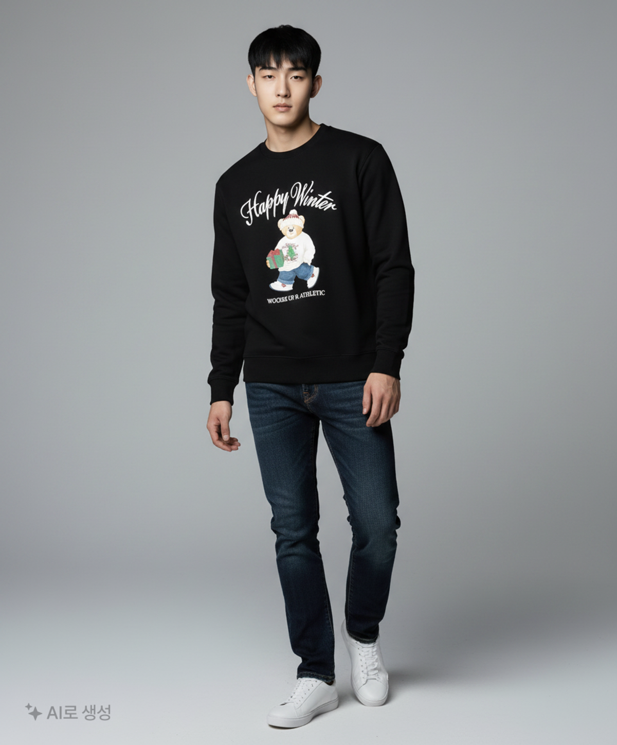 스파오 프렌즈(SPAO FRIENDS) 맨투맨/스웨트셔츠 M