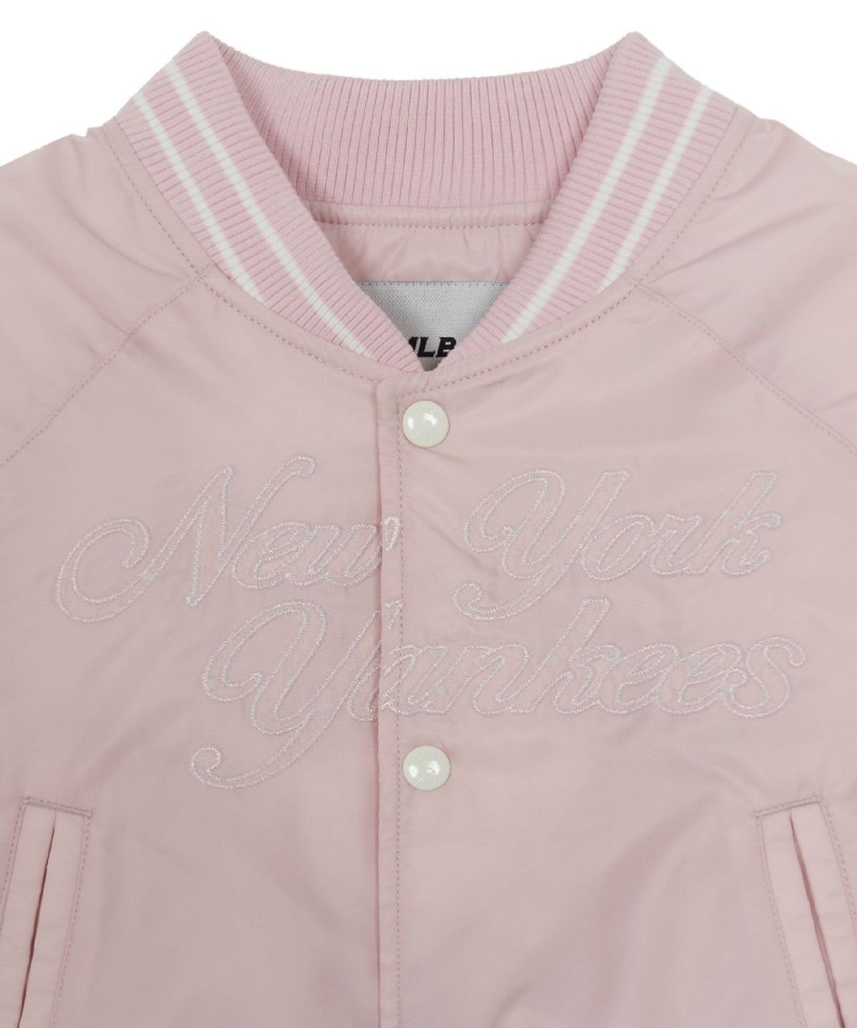 엠엘비 키즈(MLB KIDS) 스트릿 걸즈 나일론 점퍼 NY (L.Pink)
