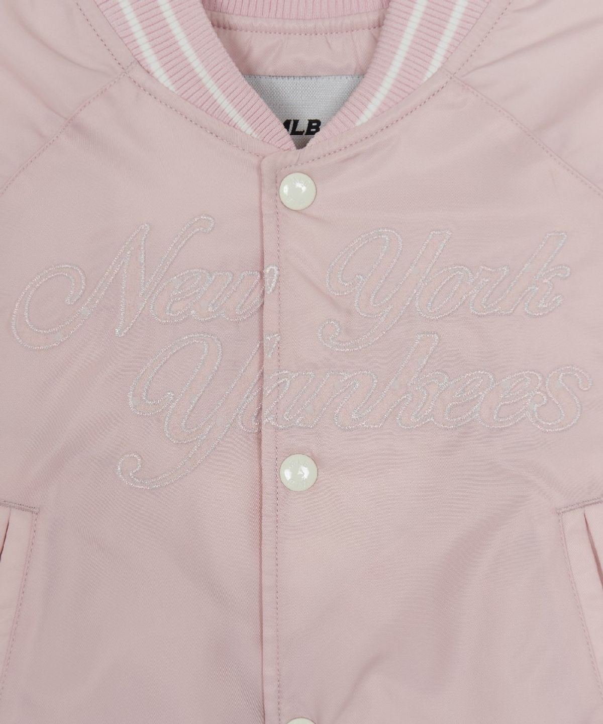 엠엘비 키즈(MLB KIDS) 스트릿 걸즈 나일론 점퍼 NY (L.Pink)