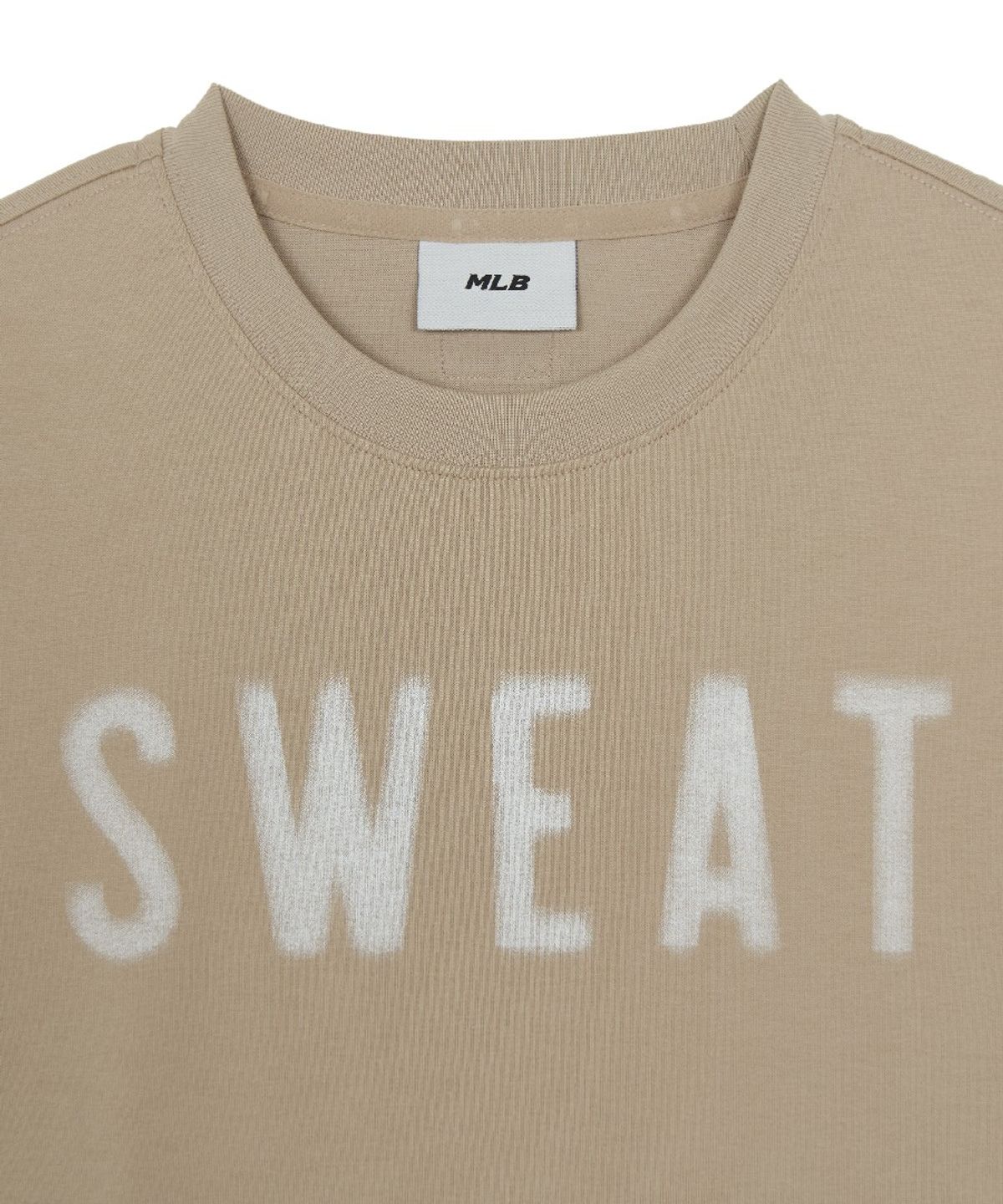 엠엘비(MLB) MLB X KIOF SWEAT 세미 오버핏 반팔 티셔츠 LA (Beige)