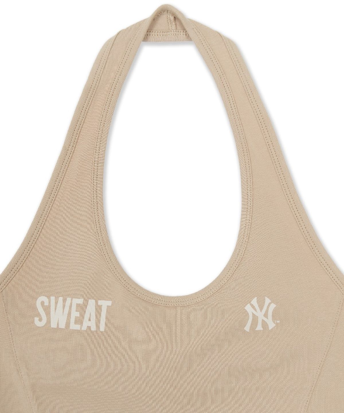 엠엘비(MLB) MLB X KIOF SWEAT 여성 홀터넥 나시 티셔츠 NY (Mg.Sand)