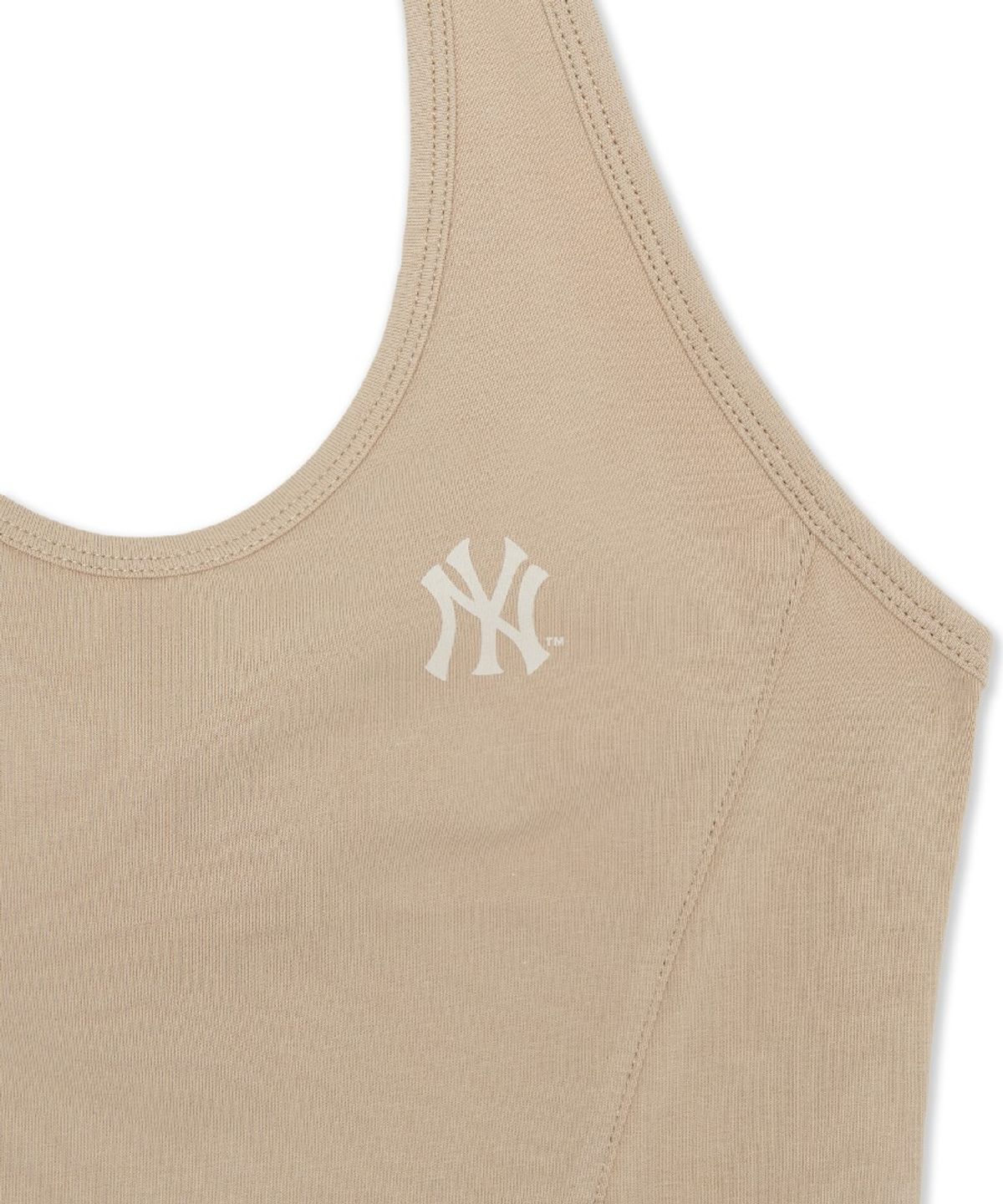 엠엘비(MLB) MLB X KIOF SWEAT 여성 홀터넥 나시 티셔츠 NY (Mg.Sand)