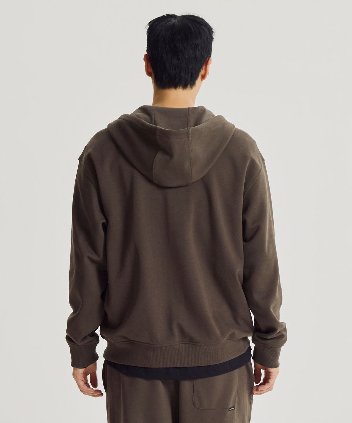 뉴발란스(NEW BALANCE) NBMDG41803 / UNI 에센셜 클래식 후드집업 (COCOA)